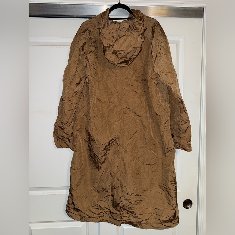 Zara camel khaki technical parka - Picture 3 of 8